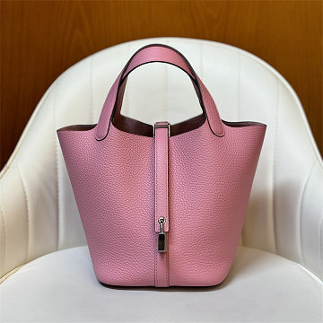 商品名称：エルメス HERMES 063-HTP18TCQYYF 2025新作 ピコタン18 PM ハンドバッグ トートバッグ TCレザー