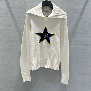 クリスチャンディオール CHRISTIAN DIOR XG-MCCD25024 2025年新作 ウールニット セーター ロングスリーブ クルーネック レディース