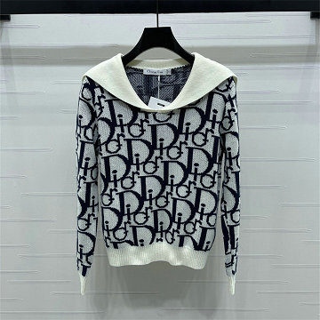 商品名称：クリスチャンディオール CHRISTIAN DIOR XG-MCCD25037 2025年新作 ロングスリーブ ウールニット セーター ショールネック レディース