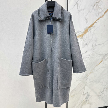 商品名称：ルイヴィトン LOUISVUITTONXG-WTLV25030  2025年新作 ダブルフェイスコート ロングスリーブ アウターコート レディース