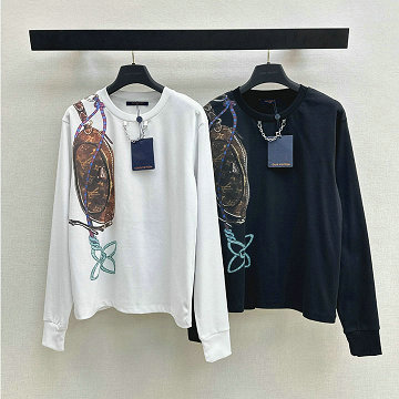 商品細詳を見る:ルイヴィトン LOUISVUITTON XG-WYLV25003 2025年新作 キープイット プリント ロングスリーブ Tシャツ スウェット クルーネック レディース