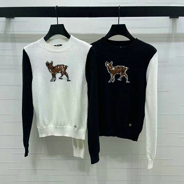 商品名称：シャネル CHANEL XG-MCCH25016 2025年新作 ロングスリーブ ウールニット セーター クルーネック 長袖 レディース