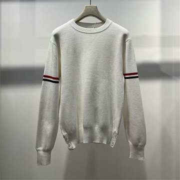 商品名称：トム ブラウン Thom Browne XG--MCTB25002 2025年新作 ロングスリーブ ウールニット セーター クルーネック 長袖 レディース