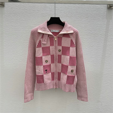 クリスチャンディオール CHRISTIAN DIOR XG-MKCD25019 2025年新作 カーディガン ウールニット コート ロングスリーブ クルーネック