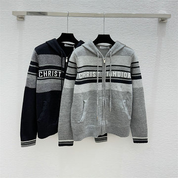 商品名称：クリスチャンディオール CHRISTIAN DIOR XG-MKCD25021 2025年新作 カーディガン ウールニット パーカ トップスコート ロングスリ