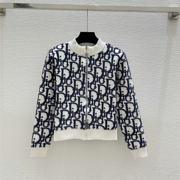 商品名称：クリスチャンディオール CHRISTIAN DIOR XG-MKCD25023 2025年新作 カーディガン ウールニット コート ロングスリーブ クルーネック