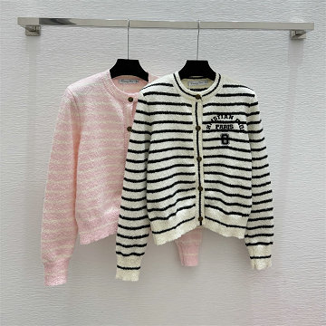 商品名称：クリスチャンディオール CHRISTIAN DIOR XG-MKCD25024 2025年新作 カーディガン ウールニット コート ロングスリーブ クルーネック