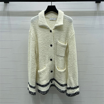 商品細詳を見る:クリスチャンディオール CHRISTIAN DIOR XG-MKCD25027 2025年新作 カーディガン ウールニット コート ロングスリーブ ポロネック