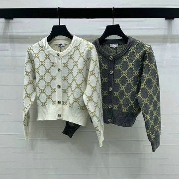 商品名称：シャネル CHANEL XG-MKCH25018  2025年新作 カーディガン ロングスリーブ ウールニット セーター クルーネック 長袖 レディース