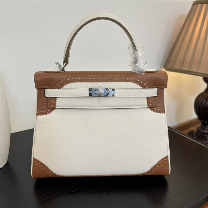 商品名称：エルメス HERMES 063-HKL25GTBBZ 2025年新作 ケリー 25 トップハンドルバッグ トートバッグ ショルダーバッグ レディース swift