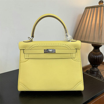 商品名称：エルメス HERMES 063-HKL25GTYYL 2025年新作 ケリー 25 トップハンドルバッグ トートバッグ ショルダーバッグ レディース swift