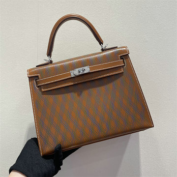商品名称：エルメス HERMES 063-HKL25LGYZS 2025年新作 ケリー 25 トップハンドルバッグ トートバッグ ショルダーバッグ レディース 外縫い box