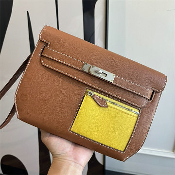 商品細詳を見る:エルメス HERMES 063-HKLD25PYZY  2025年新作 ケリー デペチェス ポーチ ストラップ付き 手持ちかばん クラッチバッグ ショルダーバッグ