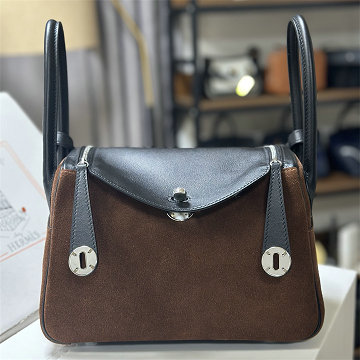 商品名称：エルメス HERMES 063-HLD26JSJKZ 2025年新作 リンディ スモール ショルダーバッグ フラップバッグ スクエアバッグ レディース スエード