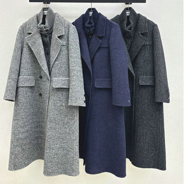 商品名称：マックスマーラ MaxMara 2025年新作 ロングコート タンクトップ ダブルボタン コート 二つセット レディース