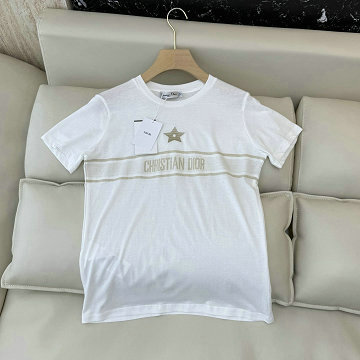 クリスチャンディオール CHRISTIAN DIOR 2025年新作 ショートスリーブ Tシャツ クルーネック レディース