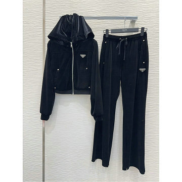 商品名称：プラダ PRADA 2025年新作 スポーツジャージ 上下セット ロングスリーブ ジャケット ロングパンツ カジュアルウェア