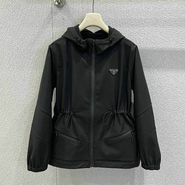 商品名称：プラダ PRADA 2025年新作 フーディー ジップジャケット ロングスリーブ アウターコート