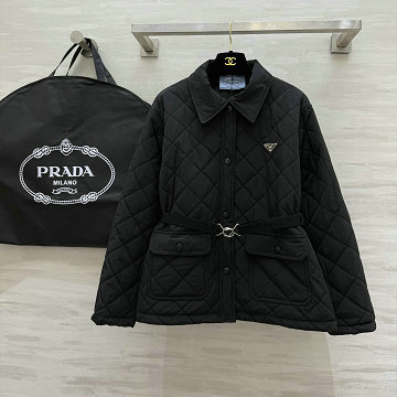 商品細詳を見る:プラダ PRADA 2025年新作 コットンジャケット ショートコート ロングスリーブ アウターコート