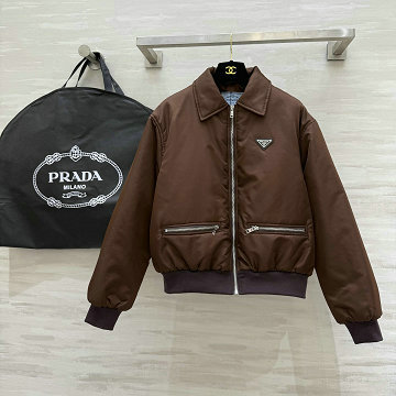 商品細詳を見る:プラダ PRADA 2025年新作 ボンバージャケット ショートコート ロングスリーブ アウターコート