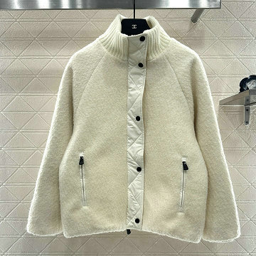 商品名称：モンクレール MONCLER 2025年新作 ロングスリーブ ウールジャケット ジップジャケット アウターコート レディース