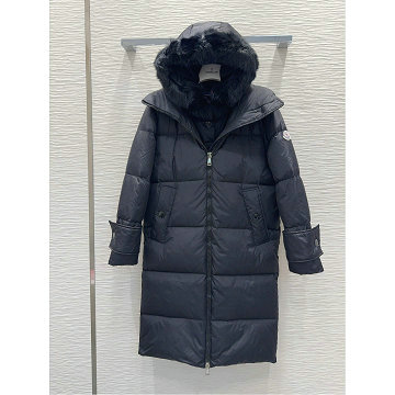 モンクレール MONCLER 2025年新作 ロング ダウンジャケット フード付き ジップジャケット アウターコート 長袖 レディース