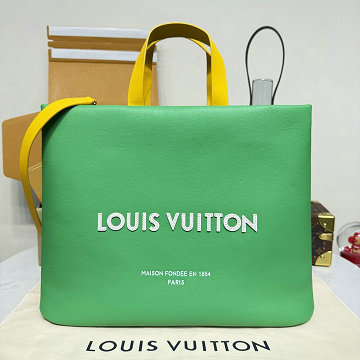 ルイヴィトン LOUISVUITTON M13982　2025年新作 ショッパー MM トートバッグ スモール ブリーフケース ショッピングバッグ