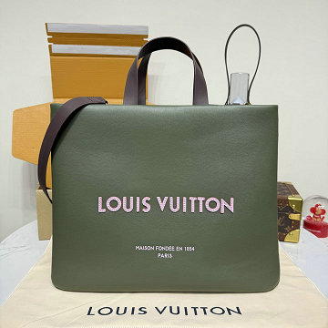 ルイヴィトン LOUISVUITTON M26082　2025年新作 ショッパー MM トートバッグ スモール ブリーフケース ショッピングバッグ