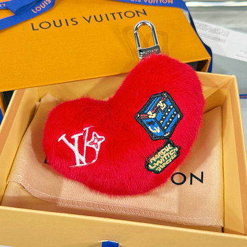 商品名称：ルイヴィトン LOUISVUITTON M03171　2025年新作 バッグチャーム LV ラッキー ハート キーホルダー キーリング キーケース