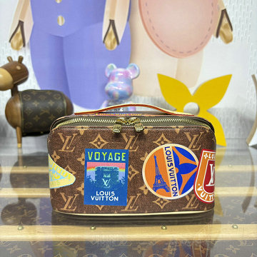 商品名称：ルイヴィトン LOUISVUITTON 057-M14744　2025年新作 トイレタリー バッグ クラッチポーチ 手持ちかばん トラベルバッグ モノグラム キャンバス