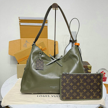 商品細詳を見る:ルイヴィトン LOUISVUITTON 057-M14268　2025年新作 キャリーオール バイブ MM ショルダーバッグ トートバッグ ラムレザー
