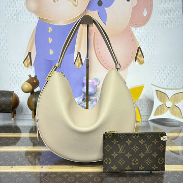 商品名称：ルイヴィトン LOUISVUITTON M14635H　2025年新作 ロー キー クッキ ホーボーバッグ ショルダーバッグ トートバッグ ラムレザー