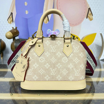 商品名称：ルイヴィトン LOUISVUITTON M25728　2025年新作 アルマ BB ハンドバッグ バケットバッグ ショルダーバッグ ミャオウグラム キャンバス