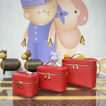 商品名称：ルイヴィトン LOUISVUITTON M15191　2025年新作 ニース ミニ バニティ 化粧箱 トラベル アクセサリー エビレザー