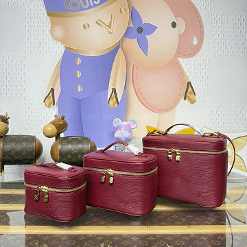 商品名称：ルイヴィトン LOUISVUITTON M25856　2025年新作 ニース ミニ バニティ 化粧箱 トラベル アクセサリー エビレザー