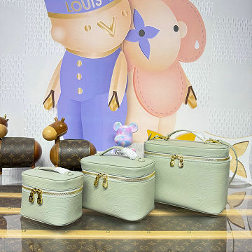 商品名称：ルイヴィトン LOUISVUITTON M25856G　2025年新作 ニース ミニ バニティ 化粧箱 トラベル アクセサリー エビレザー