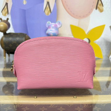 商品名称：ルイヴィトン LOUISVUITTON M15198　2025年新作 ポシェット コスメティック PM クラッチポーチ 化粧かばん アクセサリー エピ グレインレザー