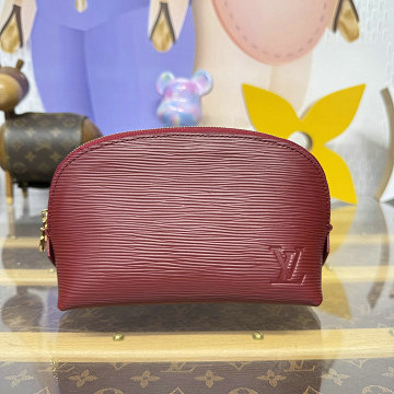 商品名称：ルイヴィトン LOUISVUITTON M15201　2025年新作 ポシェット コスメティック PM クラッチポーチ 化粧かばん アクセサリー エピ グレインレザー
