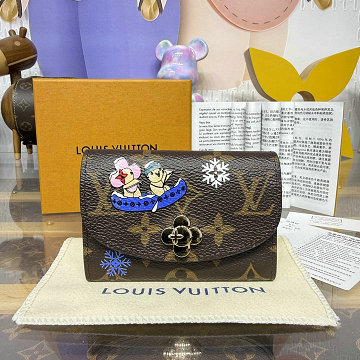商品細詳を見る:ルイヴィトン LOUISVUITTON M15323　2025年新作 ポルトモネ ロザリ 小銭入れ コインケース 短財布 モノグラム キャンバス