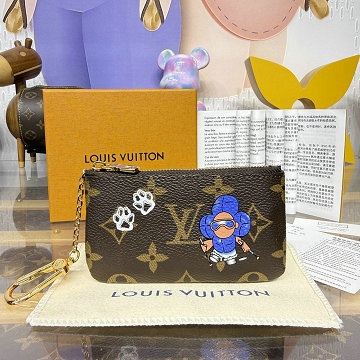 商品細詳を見る:ルイヴィトン LOUISVUITTON M15341　2025年新作 カードキーケース ポシェット クレ 小銭入れ コインケース モノグラム キャンバス