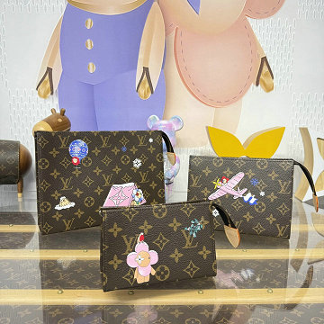 商品名称：ルイヴィトン LOUISVUITTON M15357　2025年新作 トリオ ポッシュ トワレ クラッチポーチ 手持ちかばん モノグラム キャンバス