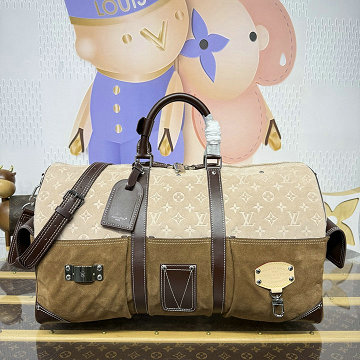 商品細詳を見る:ルイヴィトン LOUISVUITTON M26127　2025年新作 キーポル バンドリエール 50 トートバッグ ボストンバッグ 旅行かばん ブラウン