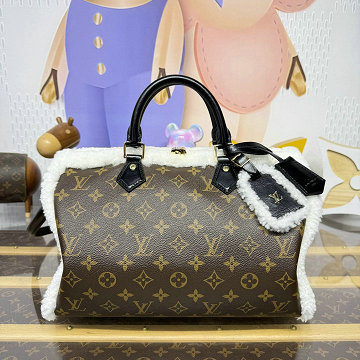 商品細詳を見る:ルイヴィトン LOUISVUITTON M26326　2025年新作 スピーディ ソフト 30 トートバッグ ハンドバッグ ショルダーバッグ モノグラム シアリング