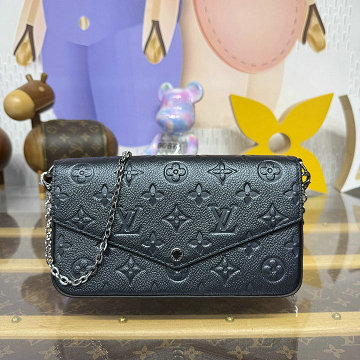 ルイヴィトン LOUISVUITTON M27048　2025年新作 ポシェット フェリシー チェーンポーチ ショルダーバッグ カウハイドレザー