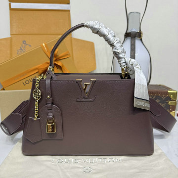 商品名称：ルイヴィトン LOUISVUITTON M12927　2025年新作 カプシーヌ MM ハンドバッグ ショルダーバッグ レディース カーフレザー