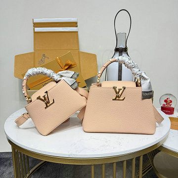 商品名称：ルイヴィトン LOUISVUITTON M14382　2025年新作 カプシーヌ BB ハンドバッグ ショルダーバッグ レディース トリヨンレザー