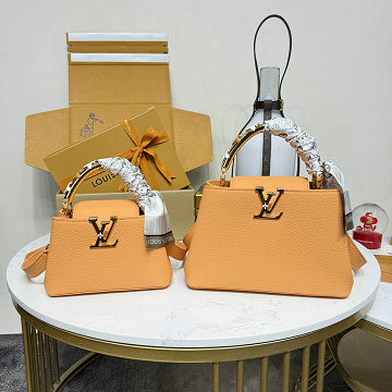 商品細詳を見る:ルイヴィトン LOUISVUITTON M14396　2025年新作 カプシーヌ BB ハンドバッグ ショルダーバッグ レディース トリヨンレザー