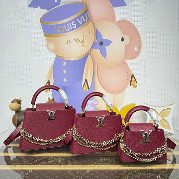 商品名称：ルイヴィトン LOUISVUITTON M27034　2025年新作 カプシーヌ MINI ハンドバッグ ショルダーバッグ レディース トリヨンレザー