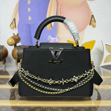 商品名称：ルイヴィトン LOUISVUITTON M26814　2025年新作 カプシーヌ MM ハンドバッグ ショルダーバッグ レディース トリヨンレザー