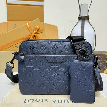商品細詳を見る:ルイヴィトン LOUISVUITTON M27925　2025年新作 トリオ メッセンジャーバッグ ショルダーバッグ モノグラム シャドウ レザー メンズ